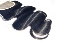 Load image into Gallery viewer, Brazilian natural wave silk base closure 6a
