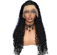 Load image into Gallery viewer, Kinky Curl 5x5 HD closure wig 180%
